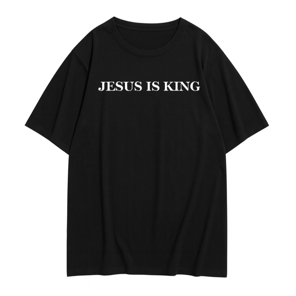 T-shirt "Jesus is king"