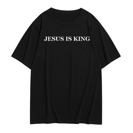 T-shirt "Jesus is king"