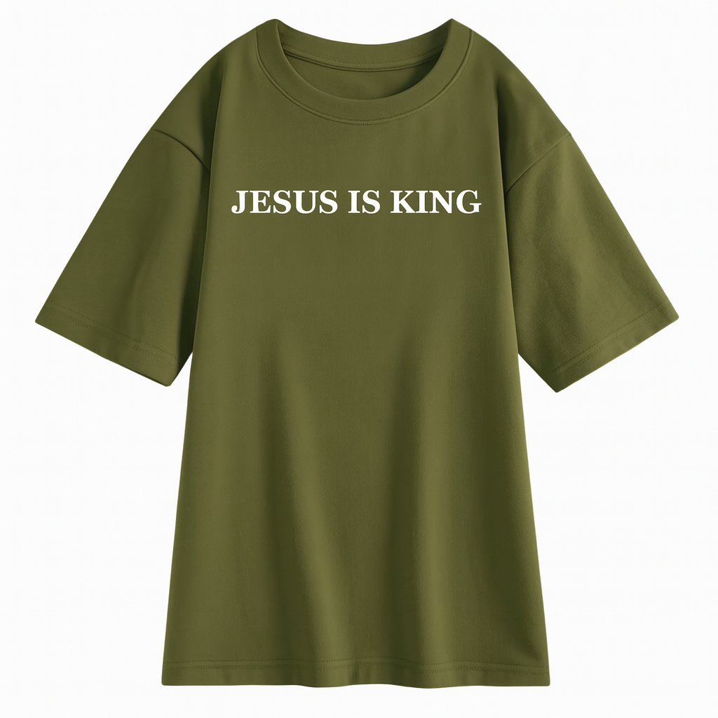 T-shirt "Jesus is king"