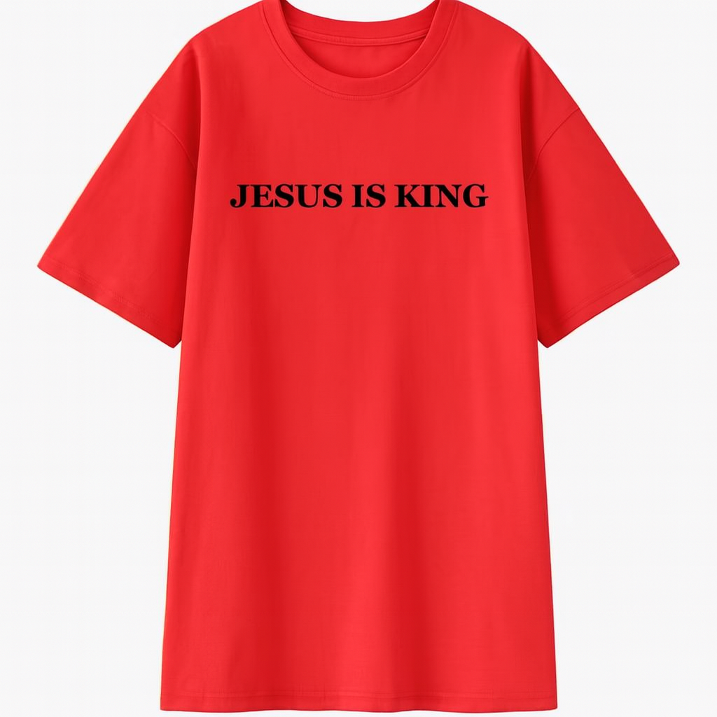 T-shirt "Jesus is king"